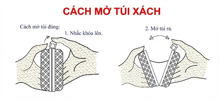 Ví Cầm Tay Nữ Hình Chú Chó Đính Đá Pha Lê Lưới Kim Loại chi tiết 18