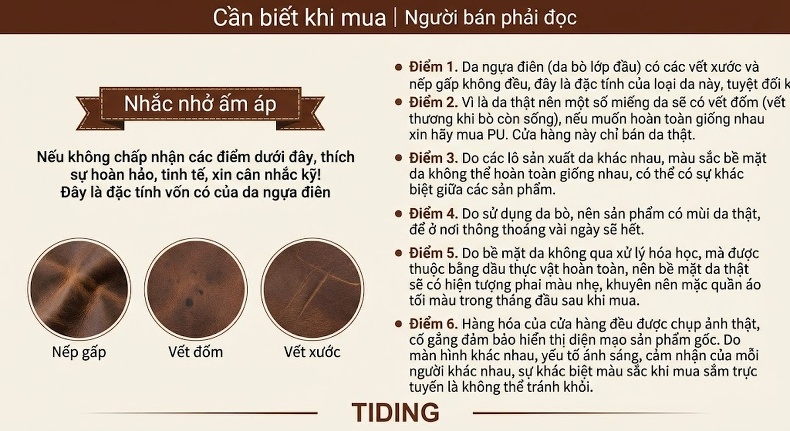Ví Dài Nam Da Thật Khóa Kéo Phong Cách Retro Màu Nâu chi tiết 15