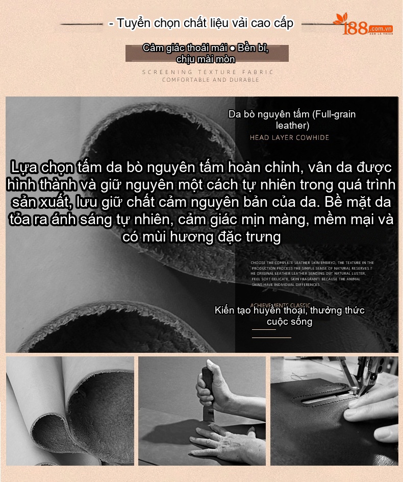 Ví Dài Nữ Da Thật Đựng Thẻ Tiền Điện Thoại Khóa Kéo Cầm Tay Màu Nâu, Xanh Dương, Hồng chi tiết 3